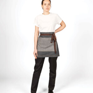 DP103GB Dennys 100% Cotton Contrast Waist Apron