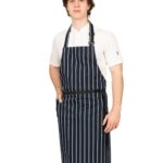 DP230A Dennys Woven Butchers Stripe Apron