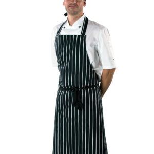 DP85 Dennys Large Cotton Striped Apron